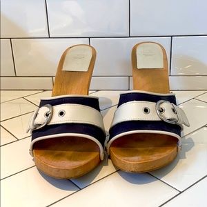 Coach Wood Soled Shoes